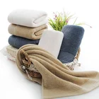 Custom Logo Thick Terry Cotton Embroidery Soft Clean Face Towel Wholesale