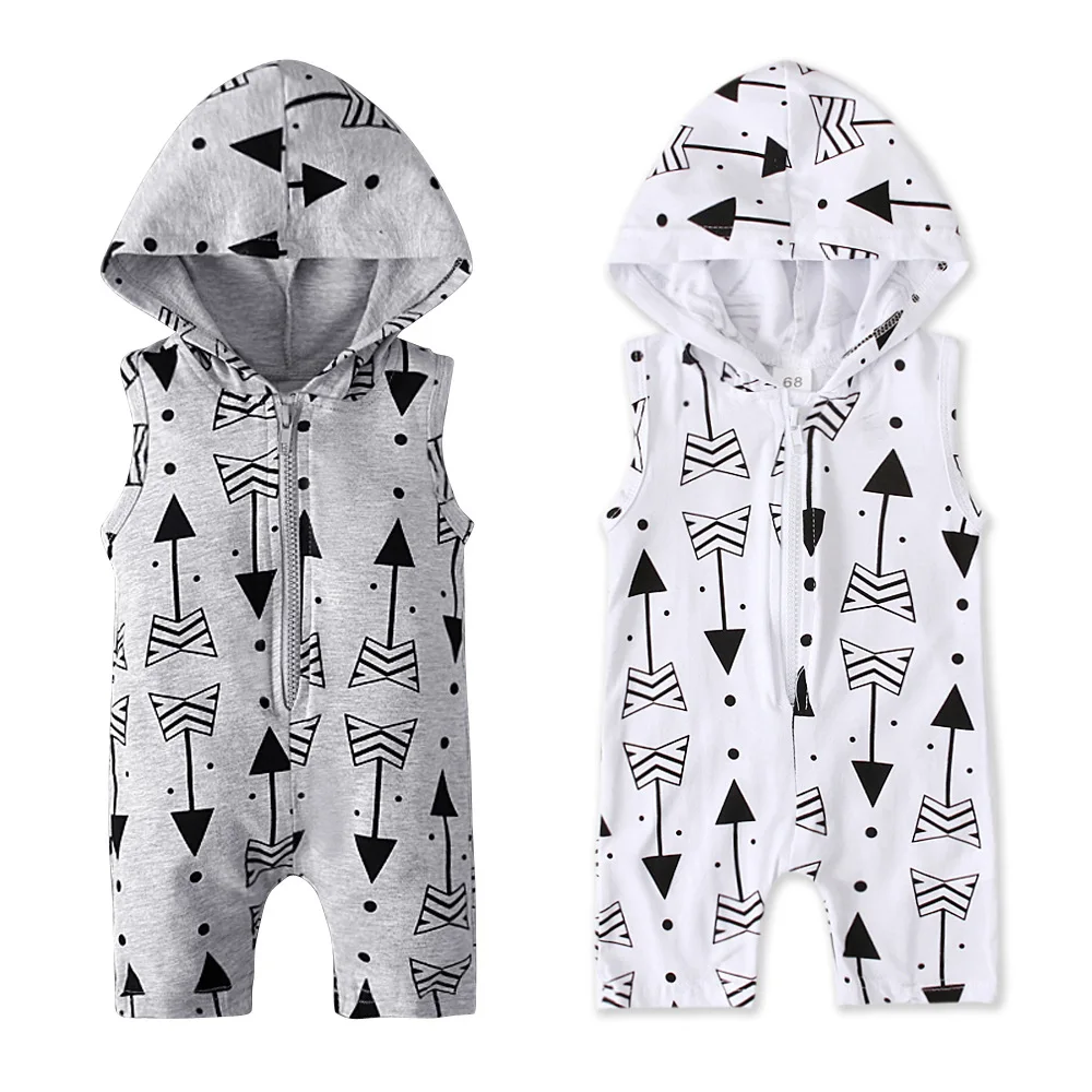 Summer Toddler Boys Sleeveless Print Logo Hoodie Zipper Clothes Kids Baby Rompers Jumpsuit, Picture shows
Summer Toddler Boys Sleeveless Print Logo Hoodie Zipper Clothes Kids Baby Rompers Jumpsuit, Picture shows