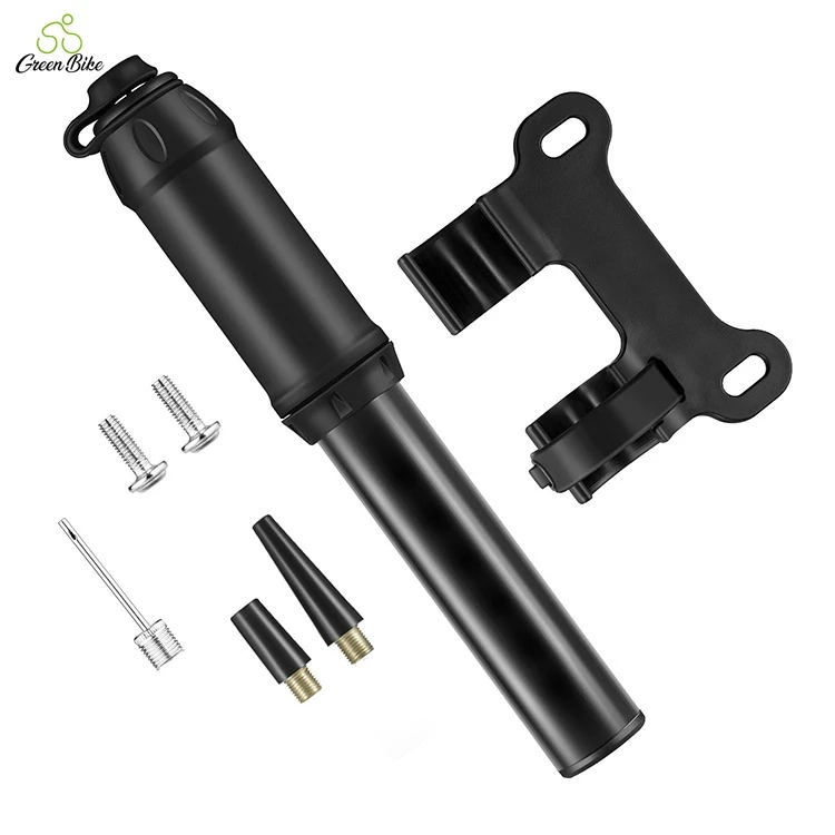 universal Aluminum alloy high pressure manual pump mini portable basketball bike household inflatable tube hand pump bicycle, Black/silver
universal Aluminum alloy high pressure manual pump mini portable basketball bike household inflatable tube hand pump bicycle, Black/silver