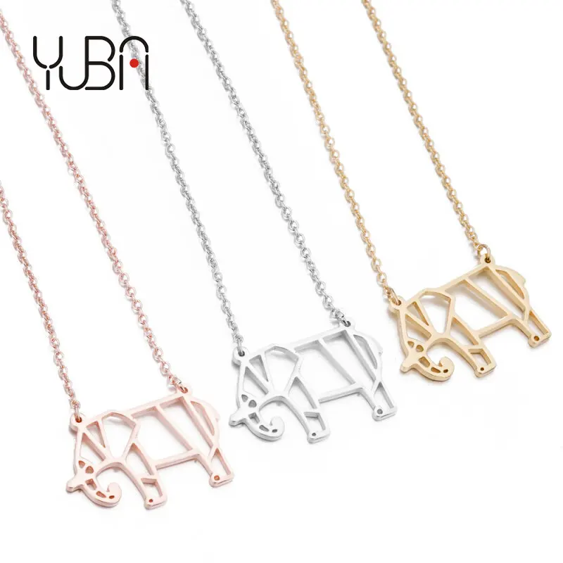 Personality Cute Hollow Elephant Gold Silver Stainless Steel Chain Jewelry Pendant Necklacewholesale
Personality Cute Hollow Elephant Gold Silver Stainless Steel Chain Jewelry Pendant Necklacewholesale