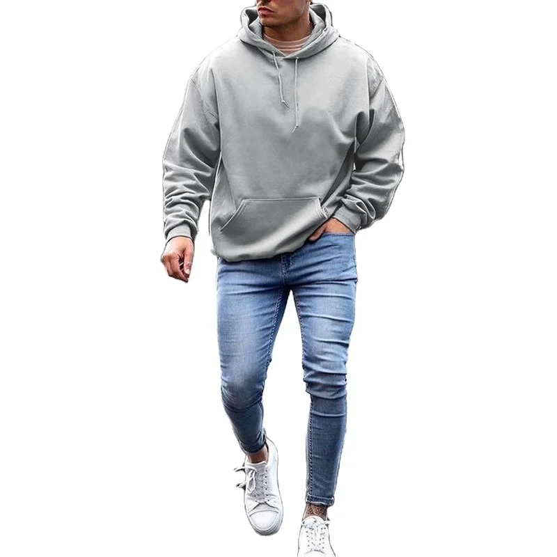 Men Pullover Hooded Sweatshirt Winter Drawstring Pocket Hoodies Pullover Tops, Picture shows
Men Pullover Hooded Sweatshirt Winter Drawstring Pocket Hoodies Pullover Tops, Picture shows