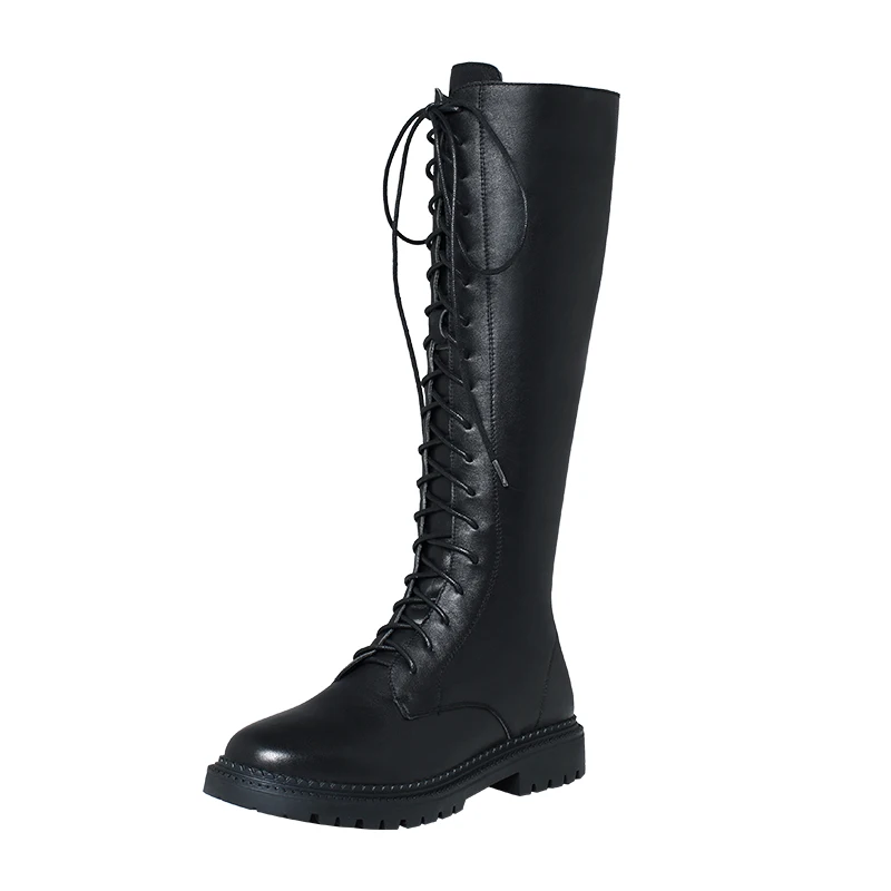 K190 High quality med-calf ladies boots genuine leather handmade women shoes heels, Black
K190 High quality med-calf ladies boots genuine leather handmade women shoes heels, Black