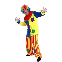 

Halloween Party Costume Adult Carnival Cosplay Clown Clothes Funny Clown Suit M-0044