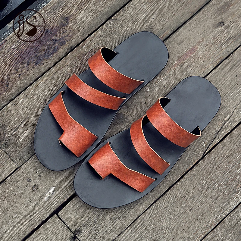 High quality men's slippers Fashionable new style Factory selling men's leather slippers Men's summer sandals
High quality men's slippers Fashionable new style Factory selling men's leather slippers Men's summer sandals