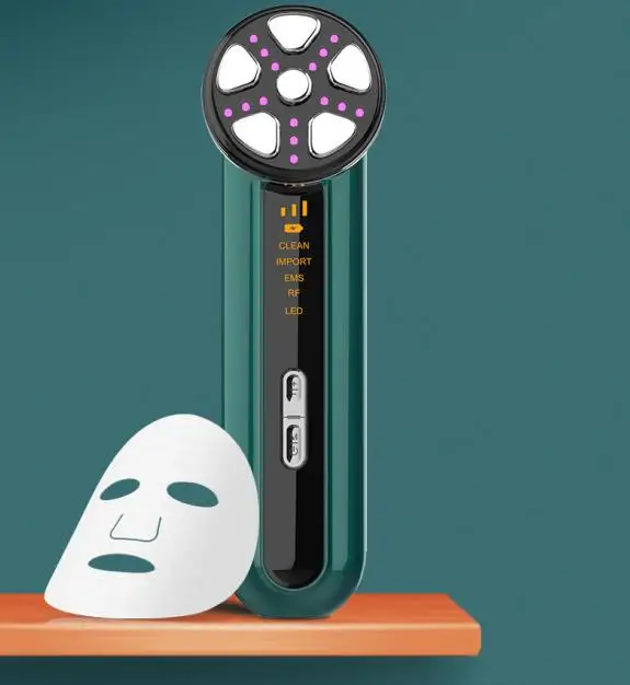 RF Beauty Instrument EMS Painless Lift Tight Deep Cleansing Multifunction Face Beauty Instrument Portable LED Face Massager
RF Beauty Instrument EMS Painless Lift Tight Deep Cleansing Multifunction Face Beauty Instrument Portable LED Face Massager