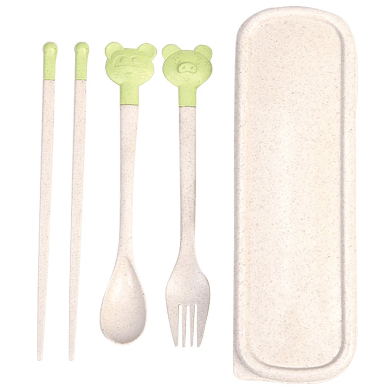 Japanese style environmentally friendly portable cartoon pattern children chopsticks fork spoon tableware three piece set
Japanese style environmentally friendly portable cartoon pattern children chopsticks fork spoon tableware three piece set