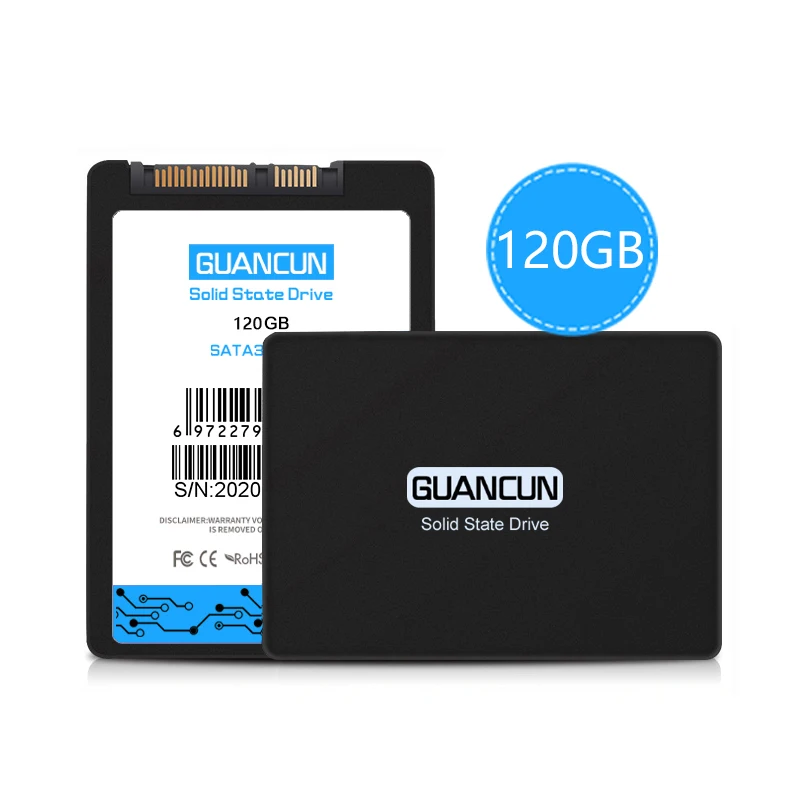 GUANCUN superior quality SATA3 2.5inch solid state drive laptop desktop harddisk ssd 120gb external Hard Drives
GUANCUN superior quality SATA3 2.5inch solid state drive laptop desktop harddisk ssd 120gb external Hard Drives