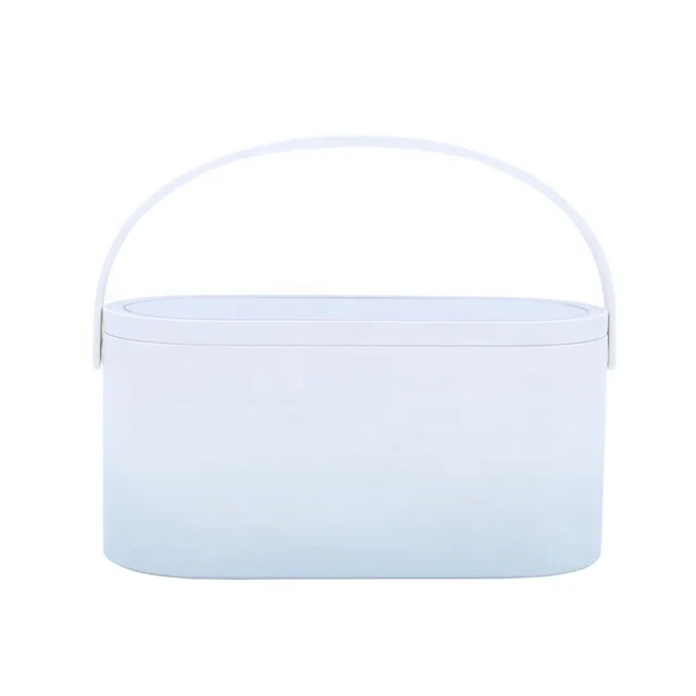 Yaeshii Amazon Hot Selling Aluminum Cosmetic Case LED Touch Screen Small Makeup Storage Boxes with Mirror and Battery, White and pink
Yaeshii Amazon Hot Selling Aluminum Cosmetic Case LED Touch Screen Small Makeup Storage Boxes with Mirror and Battery, White and pink