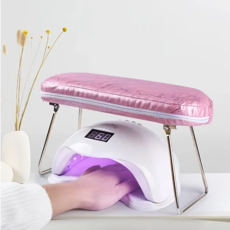 Nail Art Pillow Leather Arm Rest Cushion Waterproof Wrist Support Hand Holder Pad Soft Washable Pillow Stand for Nail Art Tool, White,pink
Nail Art Pillow Leather Arm Rest Cushion Waterproof Wrist Support Hand Holder Pad Soft Washable Pillow Stand for Nail Art Tool, White,pink