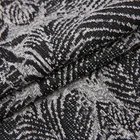 Latest design knitted garment textile jacquard cotton polyester fabric for dress
