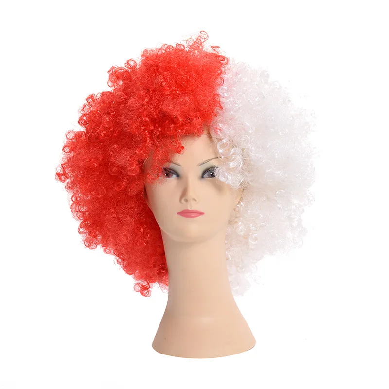 Factory New Big Bubble Fan Wig Headgear Halloween Ball Short Cosplay Net Cap Afro Wig
Factory New Big Bubble Fan Wig Headgear Halloween Ball Short Cosplay Net Cap Afro Wig