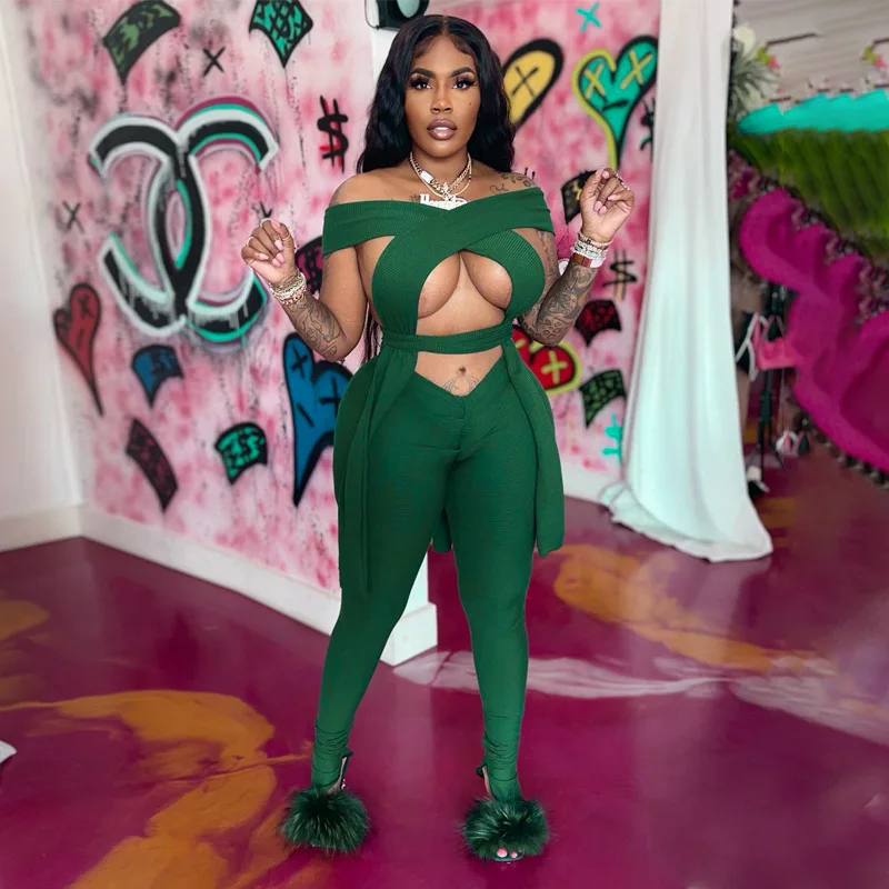 Summer Black Slim Pants Sets Hollow Out Sexy 2 Two Piece Sets Outfits Women Backless Crop Top White Matching Sets 2022
Summer Black Slim Pants Sets Hollow Out Sexy 2 Two Piece Sets Outfits Women Backless Crop Top White Matching Sets 2022