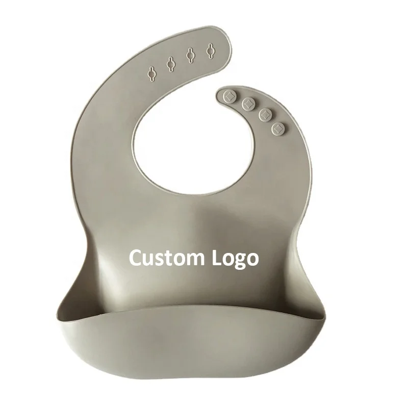 Custom Logo Food Grade Silicone Baby Bibs Waterproof With Catcher Wholesale Feeding Set, Pink/green/blue/yellow or customized
Custom Logo Food Grade Silicone Baby Bibs Waterproof With Catcher Wholesale Feeding Set, Pink/green/blue/yellow or customized