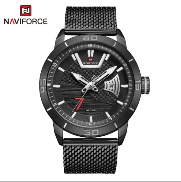 NAVIFORCE 9155A Stainless Steel Quartz Men's Watch Luminous Waterproof Sports Watch, According to reality
NAVIFORCE 9155A Stainless Steel Quartz Men's Watch Luminous Waterproof Sports Watch, According to reality