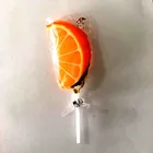 box packing fruit shape orange lollipop hard candy companies