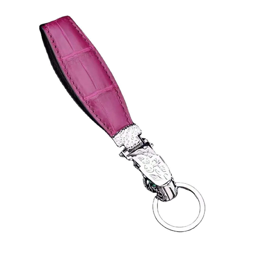 Exotic Skin Genuine Crocodile Skin Car Key Case Car Remotecontrol Key Box High Quality Key Chain Leather Key Ring For Gift
Exotic Skin Genuine Crocodile Skin Car Key Case Car Remotecontrol Key Box High Quality Key Chain Leather Key Ring For Gift