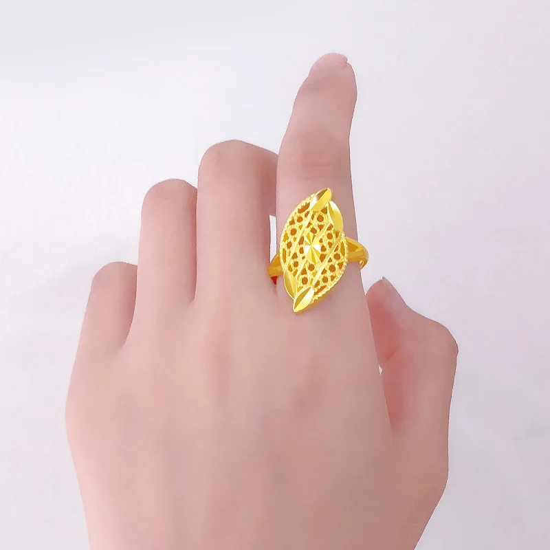Dropshipping Fashion 14K Gold Ring for Women Egagement Jewelry Yellow Gold Women's Ring Leaf Shape Statement Jewelry Non fade
Dropshipping Fashion 14K Gold Ring for Women Egagement Jewelry Yellow Gold Women's Ring Leaf Shape Statement Jewelry Non fade