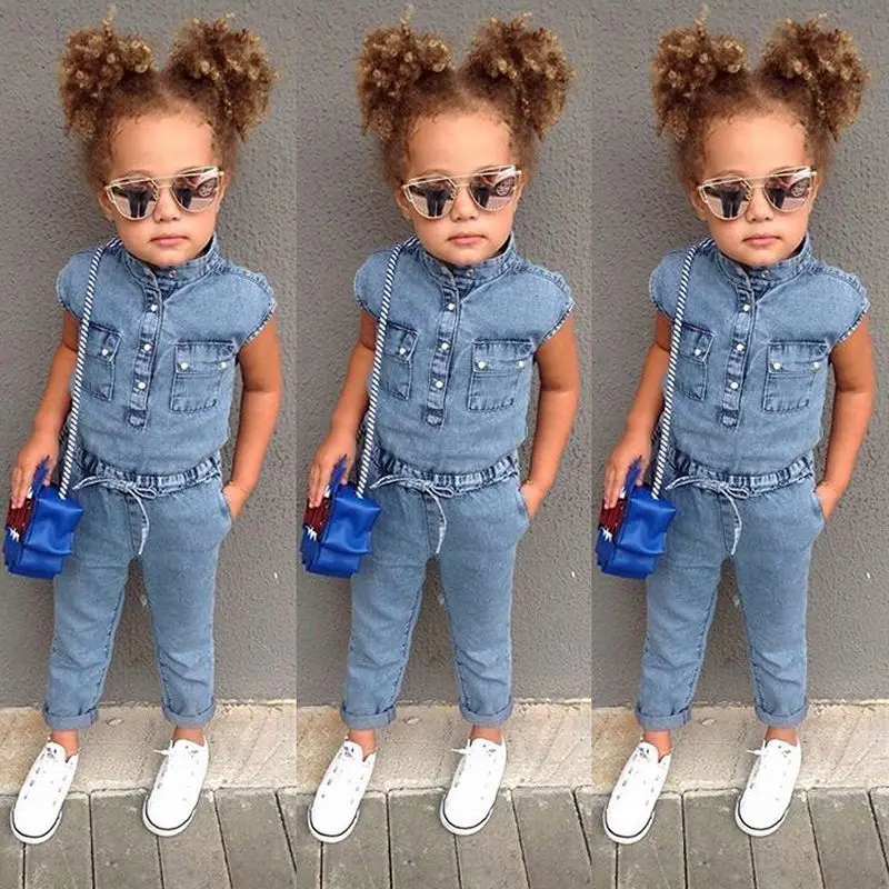 2020 hot selI popular style girls clothes denim jumpsuit cotton bow pocket short sleeves kids clothing in wholesale, As pic shows, we can according to your request also
2020 hot selI popular style girls clothes denim jumpsuit cotton bow pocket short sleeves kids clothing in wholesale, As pic shows, we can according to your request also