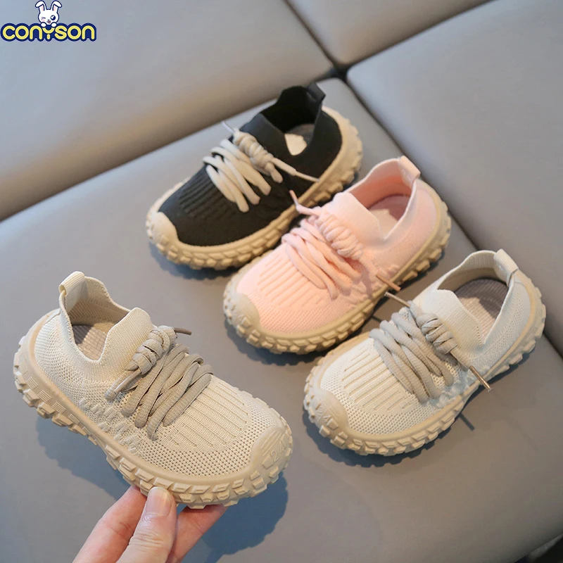 Conyson Wholesale Fancy Light Sports Shoes Breathable Mesh 2023 Spring And Autumn Boys Casual Knitted Girls Soft Kids shoes
Conyson Wholesale Fancy Light Sports Shoes Breathable Mesh 2023 Spring And Autumn Boys Casual Knitted Girls Soft Kids shoes