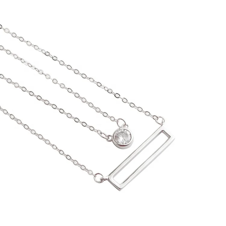 Abiding Jewelry Simple Design Dainty Silver Custom 925 Two Chains two Pendants Necklace for Women men
Abiding Jewelry Simple Design Dainty Silver Custom 925 Two Chains two Pendants Necklace for Women men