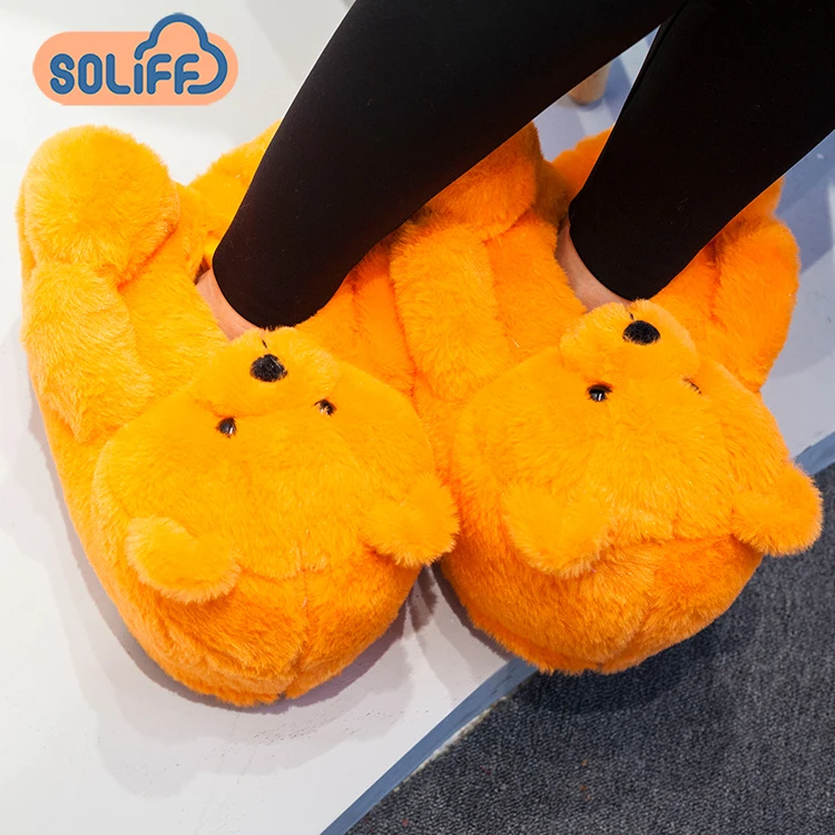 Custom Teddy Bear Plush Slippers Animal Shaped Plush Teddy Bear Slippers, Customized color
Custom Teddy Bear Plush Slippers Animal Shaped Plush Teddy Bear Slippers, Customized color