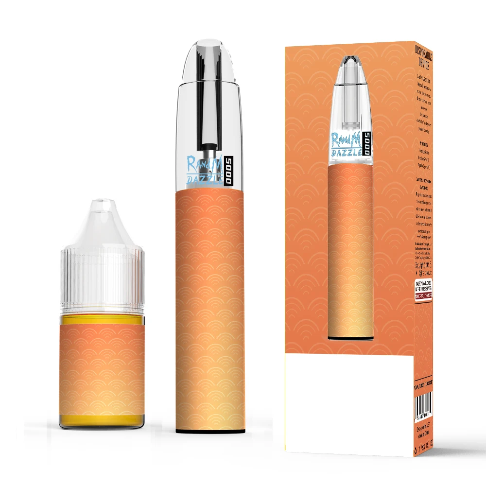 RandM dazzle 5000 Rechargeable battery with RGB light flashing design elegant packaging products, Customized color
RandM dazzle 5000 Rechargeable battery with RGB light flashing design elegant packaging products, Customized color