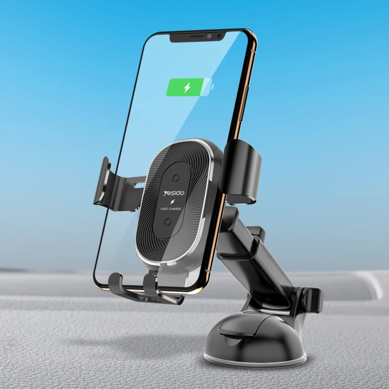 Suction Cup Base Telescopic Arm 10W Qi Charging Holder Mount China Manufacture Wireless Car Charger Holder
Suction Cup Base Telescopic Arm 10W Qi Charging Holder Mount China Manufacture Wireless Car Charger Holder