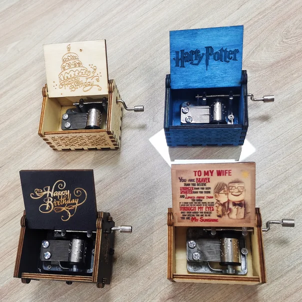Ever Bright You Are My Sunshine New Popular Mini Hand Cranked Wooden Music Box For Birthday Gifts
Ever Bright You Are My Sunshine New Popular Mini Hand Cranked Wooden Music Box For Birthday Gifts