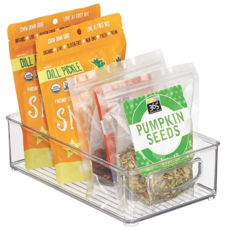 Kitchen Pantry Cabinet Organizer for Fruit Food Safe BPA Free Refrigerator or Freezer Food Storage Bins with Handles, White
Kitchen Pantry Cabinet Organizer for Fruit Food Safe BPA Free Refrigerator or Freezer Food Storage Bins with Handles, White