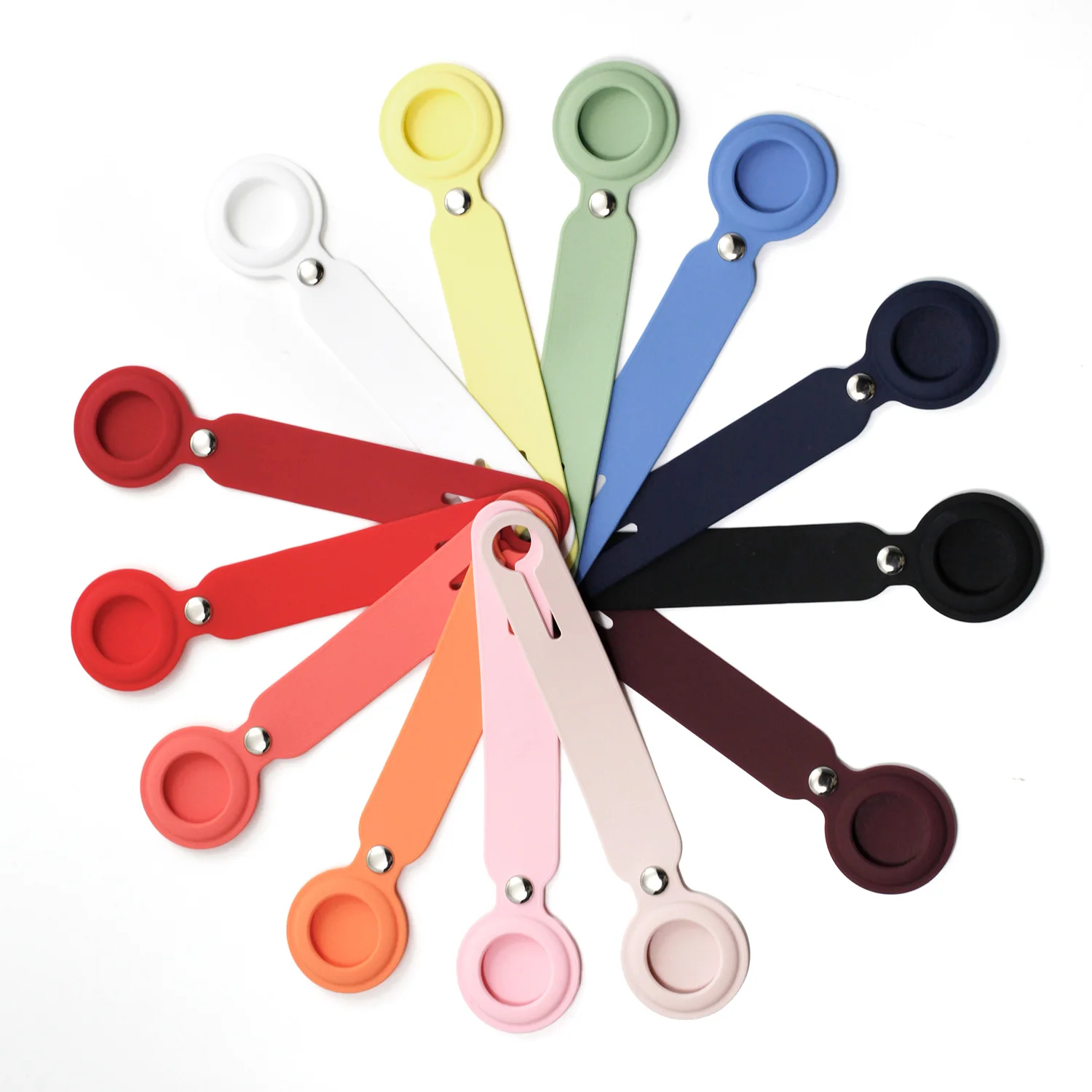 Factory Shipment Tracker Silicone Case Caseology Vault For Apple Airtag Case, Customized color
Factory Shipment Tracker Silicone Case Caseology Vault For Apple Airtag Case, Customized color