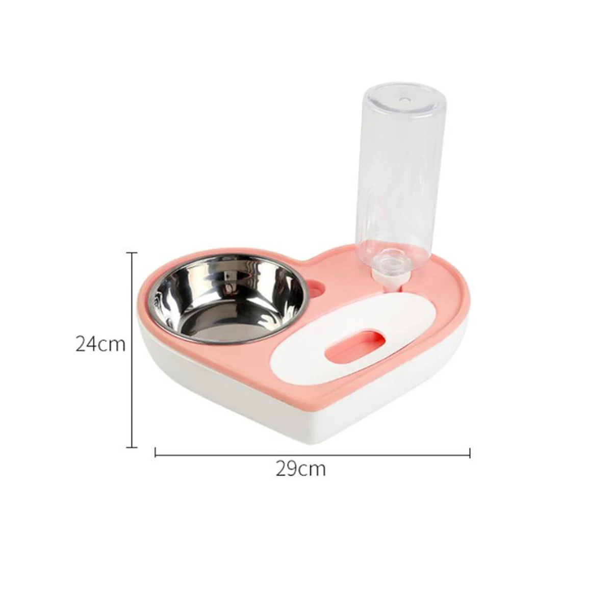 Pet Feeding Bowls 2 In 1 Water Dispenser and Food Feeder with Removable Base Cats and Small Dogs Feeders 1 Set
Pet Feeding Bowls 2 In 1 Water Dispenser and Food Feeder with Removable Base Cats and Small Dogs Feeders 1 Set