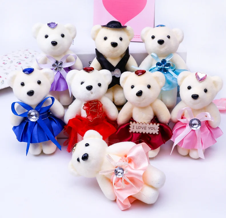 Wholesale diamond bear cartoon bouquet bear doll foam bear flower packaging materials 10 pieces/bag Valentine's Day
Wholesale diamond bear cartoon bouquet bear doll foam bear flower packaging materials 10 pieces/bag Valentine's Day