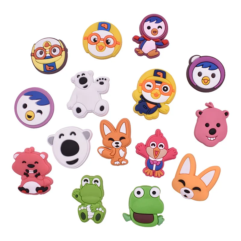 Cute Kids Cartoon PVC Shoe Charms Designer Garden Shoe Decoration Clogs Accessories Croc Charms Wholesale Designer Buckle
Cute Kids Cartoon PVC Shoe Charms Designer Garden Shoe Decoration Clogs Accessories Croc Charms Wholesale Designer Buckle