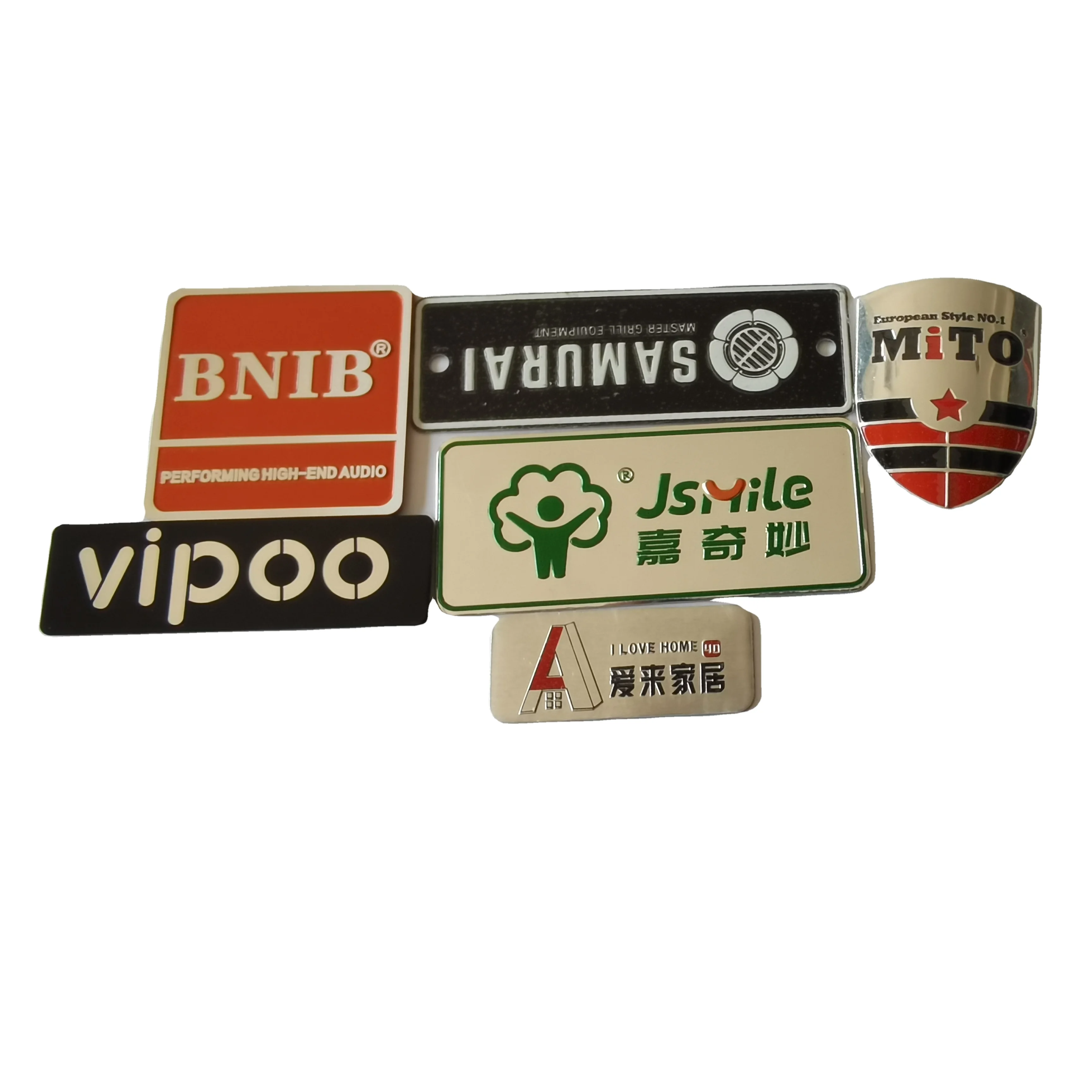 custom Industrial equipment metal nameplate printed and engraved Aluminum/Stainless steel machine name plate with brand logo
custom Industrial equipment metal nameplate printed and engraved Aluminum/Stainless steel machine name plate with brand logo