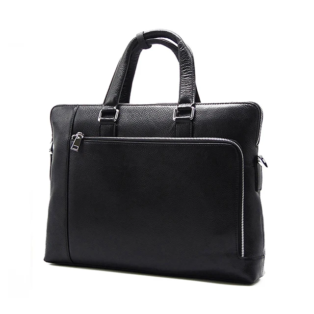 Hot sale genuine laptop man bag mens leather briefcase for laptop man MOQ 1 piece in stock customize OEM service, Black
Hot sale genuine laptop man bag mens leather briefcase for laptop man MOQ 1 piece in stock customize OEM service, Black
