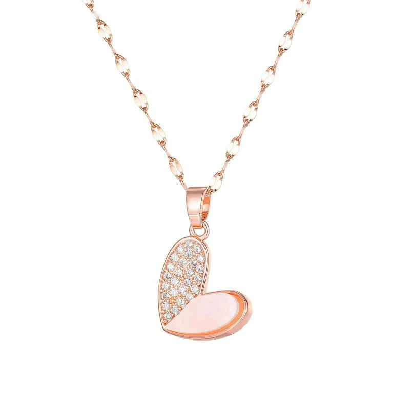 High Quality Heart Shell Necklace Zircon Wholesale Jewelry Wholesale Jewelry, Rose gold
High Quality Heart Shell Necklace Zircon Wholesale Jewelry Wholesale Jewelry, Rose gold