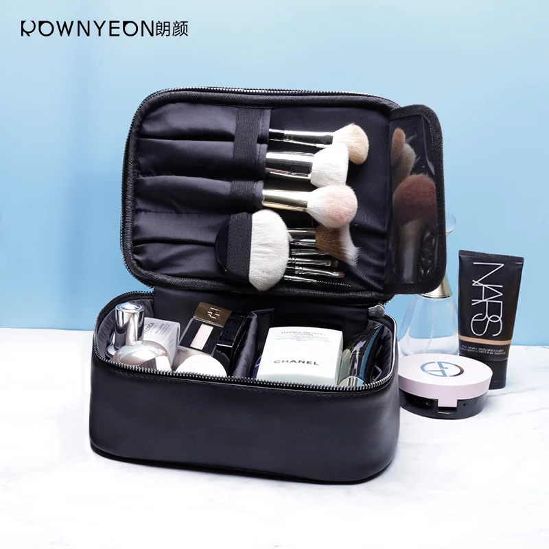 Rownyeon Luxury Trendy Brand Protion Cosmetic Designer Beauty Case Makeup Travel Bag Supplies, Black
Rownyeon Luxury Trendy Brand Protion Cosmetic Designer Beauty Case Makeup Travel Bag Supplies, Black
