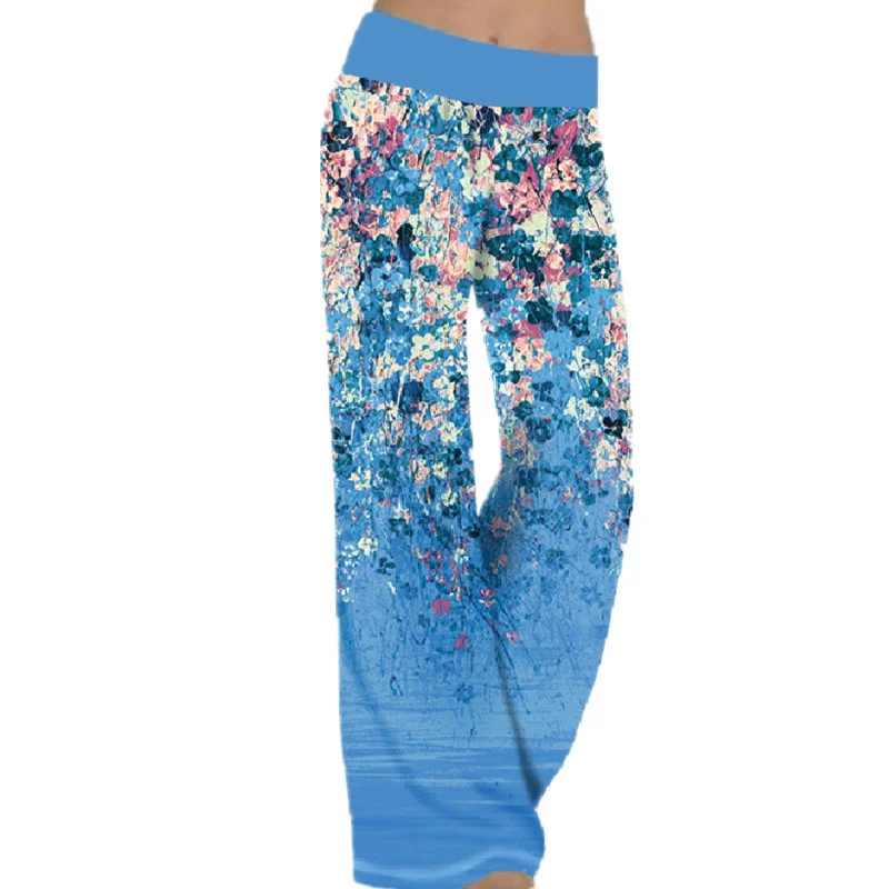 New Fashion Women Trouser Loose Printed Yoga Wide-leg Sports Trousers Casual Wide Leg Pants Plus Size
New Fashion Women Trouser Loose Printed Yoga Wide-leg Sports Trousers Casual Wide Leg Pants Plus Size