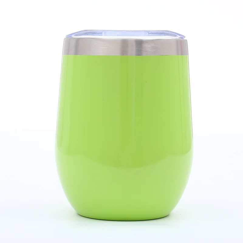 Hot Selling Egg Shape mug Customized double wall 304 double wall stainless steel coffee mug vacuum travel mug with lid, Black/white/pink/green
Hot Selling Egg Shape mug Customized double wall 304 double wall stainless steel coffee mug vacuum travel mug with lid, Black/white/pink/green