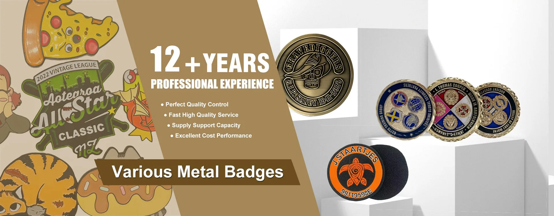 custom metal crafts Badge Pin