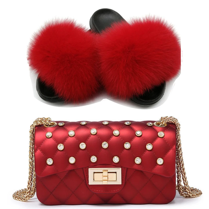 Shoes Woman Fur Slides Womenhtt Fox Fur Slippers Matte Colorful Jelly Bags Multicolor Women Shoe Flip Flops fluffy Slippers Sets, 8colors
Shoes Woman Fur Slides Womenhtt Fox Fur Slippers Matte Colorful Jelly Bags Multicolor Women Shoe Flip Flops fluffy Slippers Sets, 8colors