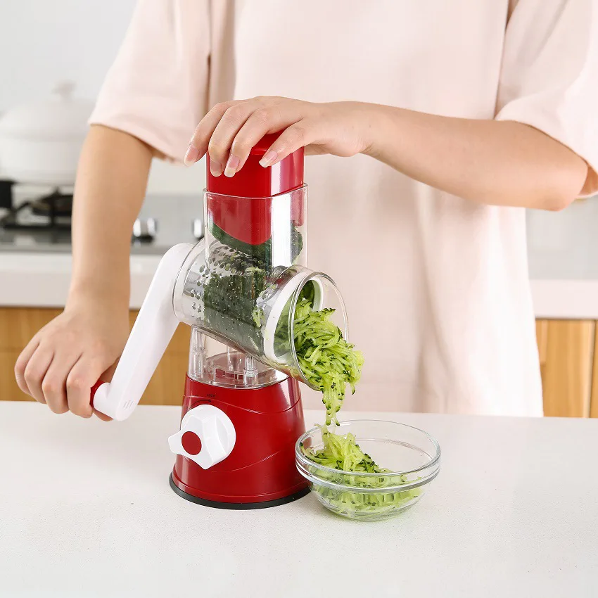 Hand Held Rotary Grater Twist Manual Food Shredder Manual Rotary Drum Grater Kitchen Slicer
Hand Held Rotary Grater Twist Manual Food Shredder Manual Rotary Drum Grater Kitchen Slicer