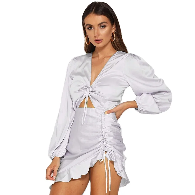 2021 New Arrival In Stock High Quality Women Sexy v neck long sleeve slim ladies casual dresses
2021 New Arrival In Stock High Quality Women Sexy v neck long sleeve slim ladies casual dresses