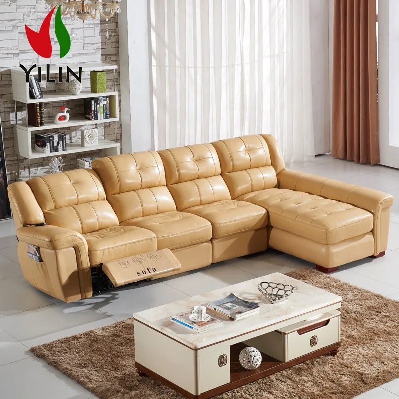 leather sofa industrial  electric recliner sofa parts leather recliner l shape corner sofa with storage