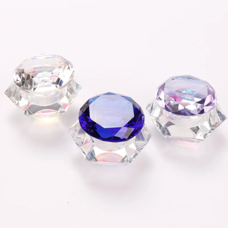 Wholesale Octagonal AB Color High-end Large Crystal Nail Glass Liquid Cup with Big Diamond Lid, As picture show
Wholesale Octagonal AB Color High-end Large Crystal Nail Glass Liquid Cup with Big Diamond Lid, As picture show