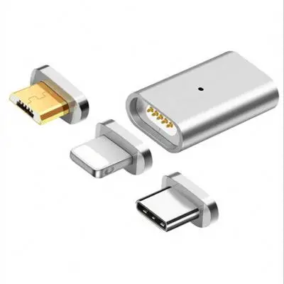 High quality 3 in 1 micro magnetic Converter OTG Adapter Fast chargefor micro/8 pin/type c, Gold/sliver/black/grey
High quality 3 in 1 micro magnetic Converter OTG Adapter Fast chargefor micro/8 pin/type c, Gold/sliver/black/grey