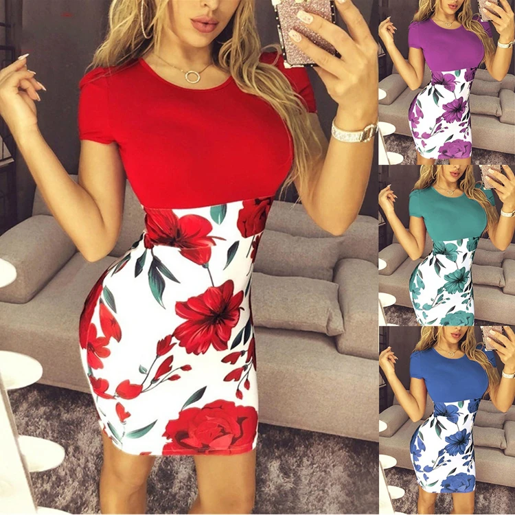 2020 Casual Dresses womens clothes floral print Autumn Bodycon plus size 5xl Elegant Ladies causal Dress Wholesale, Customized color/as show
2020 Casual Dresses womens clothes floral print Autumn Bodycon plus size 5xl Elegant Ladies causal Dress Wholesale, Customized color/as show