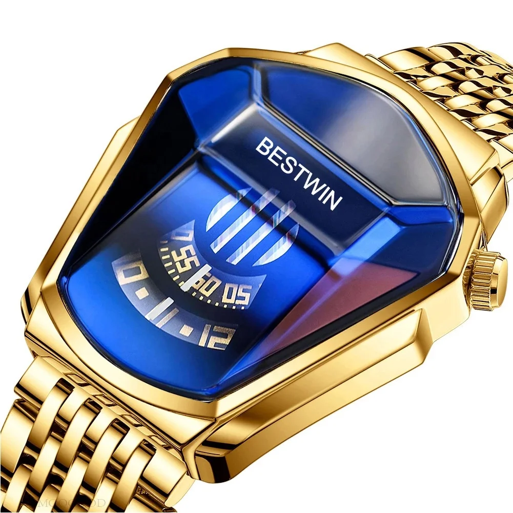2021 BESTWIN Brand Luxury Fashion Sport Military Watch Gold Quartz Wristwatch Man Clock Casual Electronic Digital Watch for Men
2021 BESTWIN Brand Luxury Fashion Sport Military Watch Gold Quartz Wristwatch Man Clock Casual Electronic Digital Watch for Men