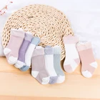 High Quality Anti-Foul Anti-Bacterial Sweat-Absorbent White Baby Socks Suitable For Baby Boy And Baby Girls