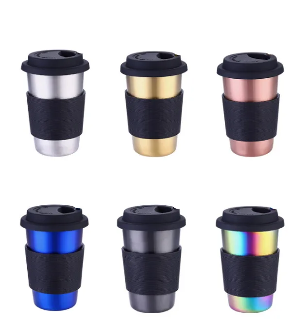 Mikenda Stainless Steel Plating Coffee Mug With Cover&sleeve 350ml Portable Food Grade Office Travel Drink Bottle, Mix
Mikenda Stainless Steel Plating Coffee Mug With Cover&sleeve 350ml Portable Food Grade Office Travel Drink Bottle, Mix